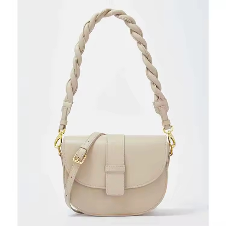 Simple Genuine Leather Shoulder Bags Casual Saddle Sac a Main Femme De Luxe Cowhide Handbags