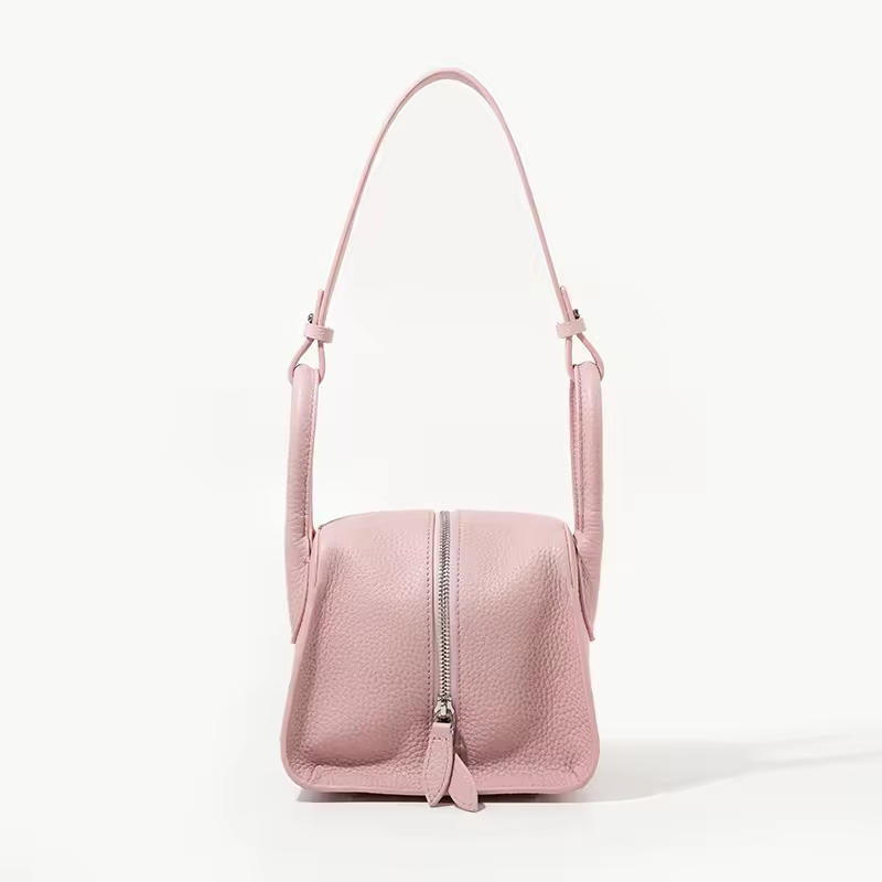 Fashion Simple Genuine Leather Women Shoulder Bag Unique Retro Real Leather Women Handbag