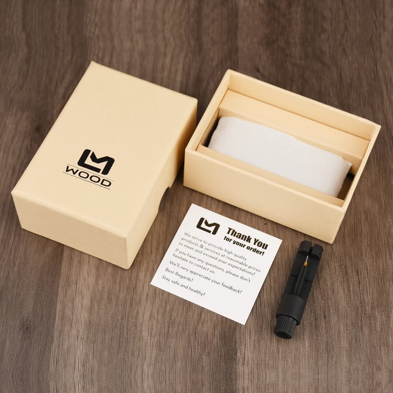 Wood Watch for Men, Custom Wood Watch, Personalized Wood Watch, Birthday Gift for Him, Christmas Gift for Dad Husband